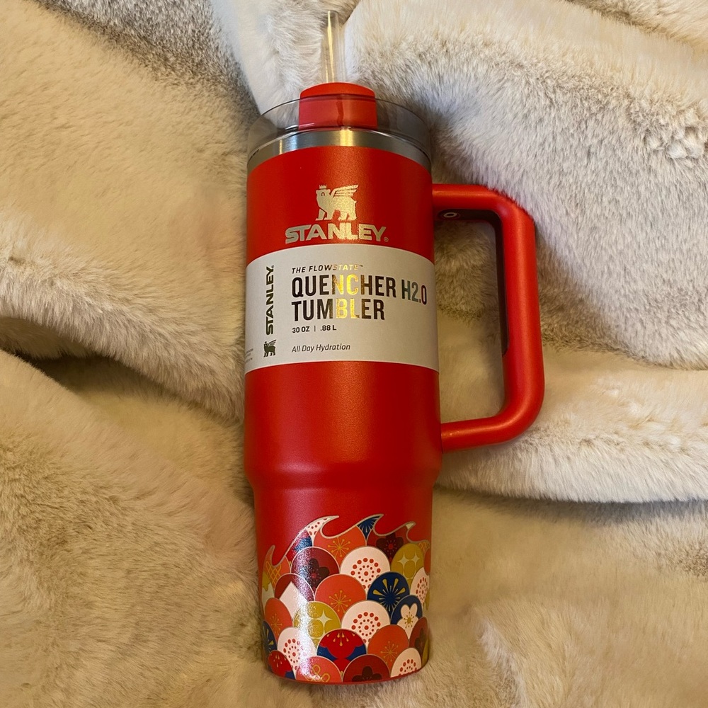 LIMITED EDITION authentic Stanley Thermos Lunar New Year Red 30oz